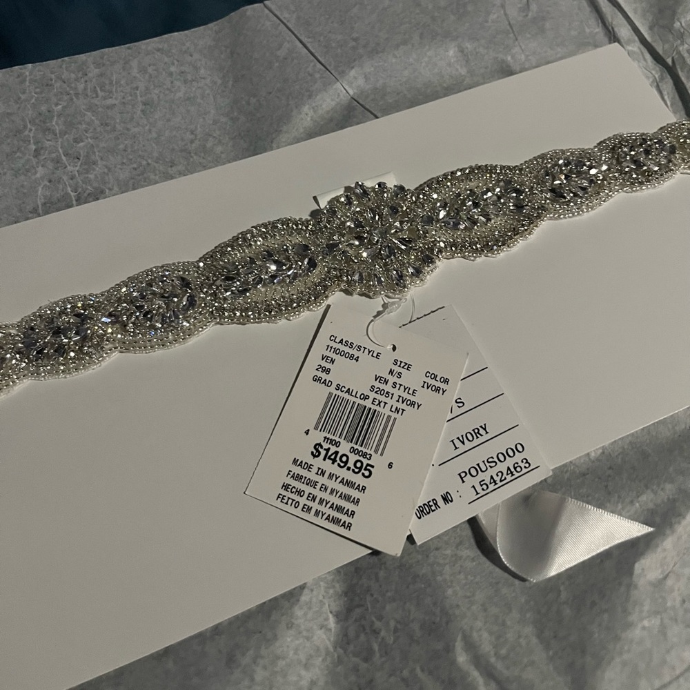 David’s Bridal Satin Sash